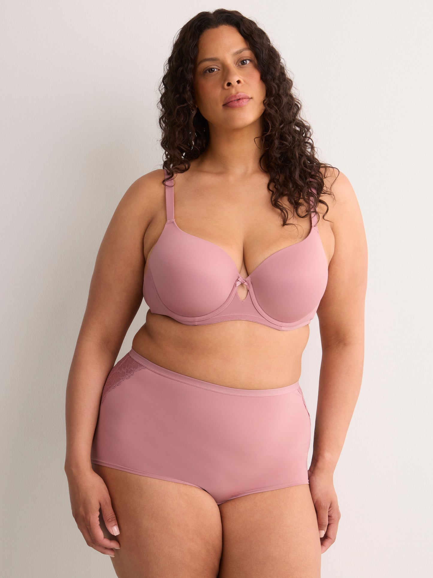 Rose Microfiber Padded T-Shirt Bra - Déesse Collection