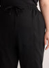 Linen Blend Tapered-Leg Pant