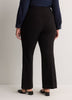 Black Savvy Boot-Cut Pant