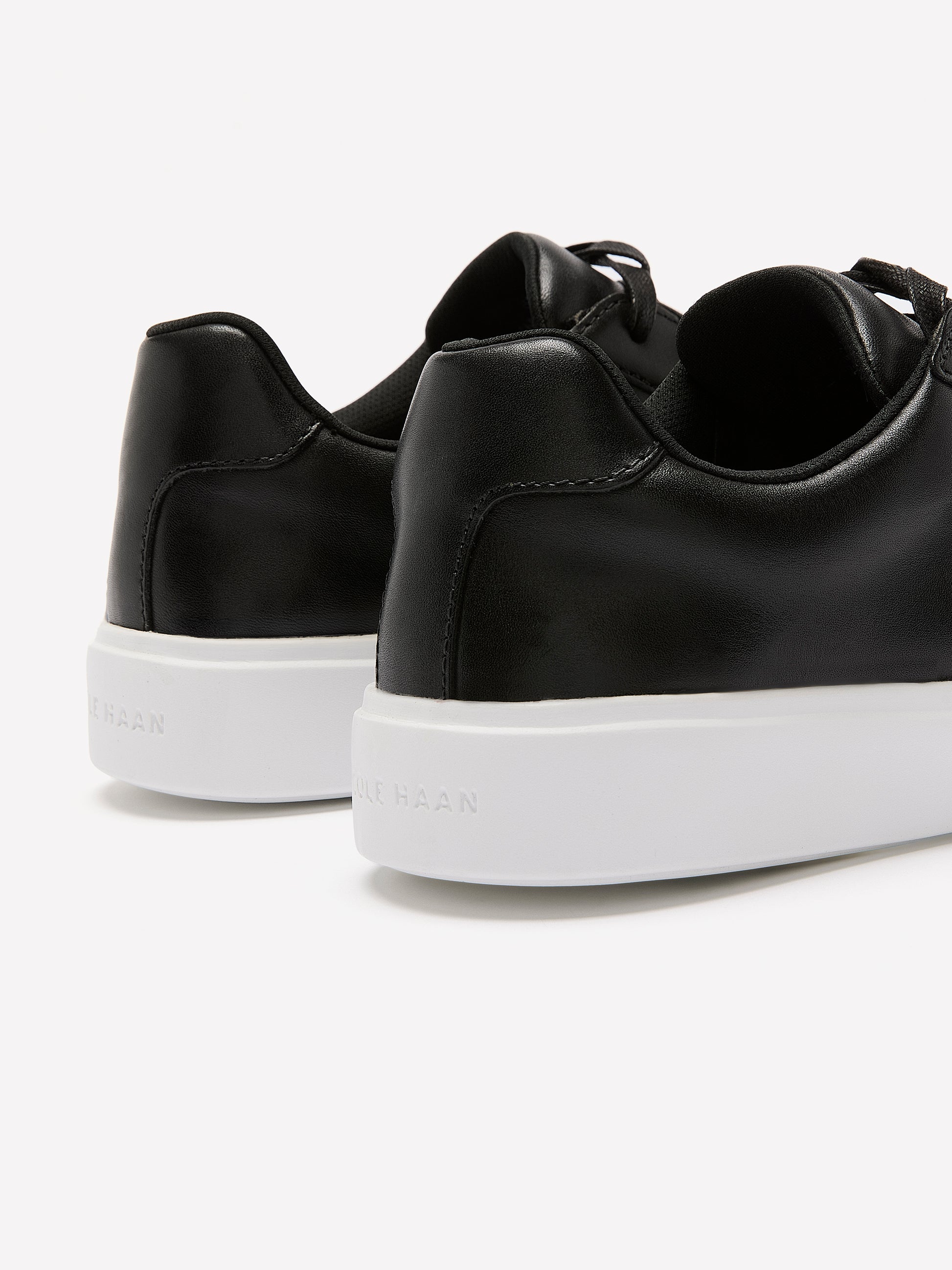 Wide Width, Grand Crosscourt Leather Sneaker - Cole Haan