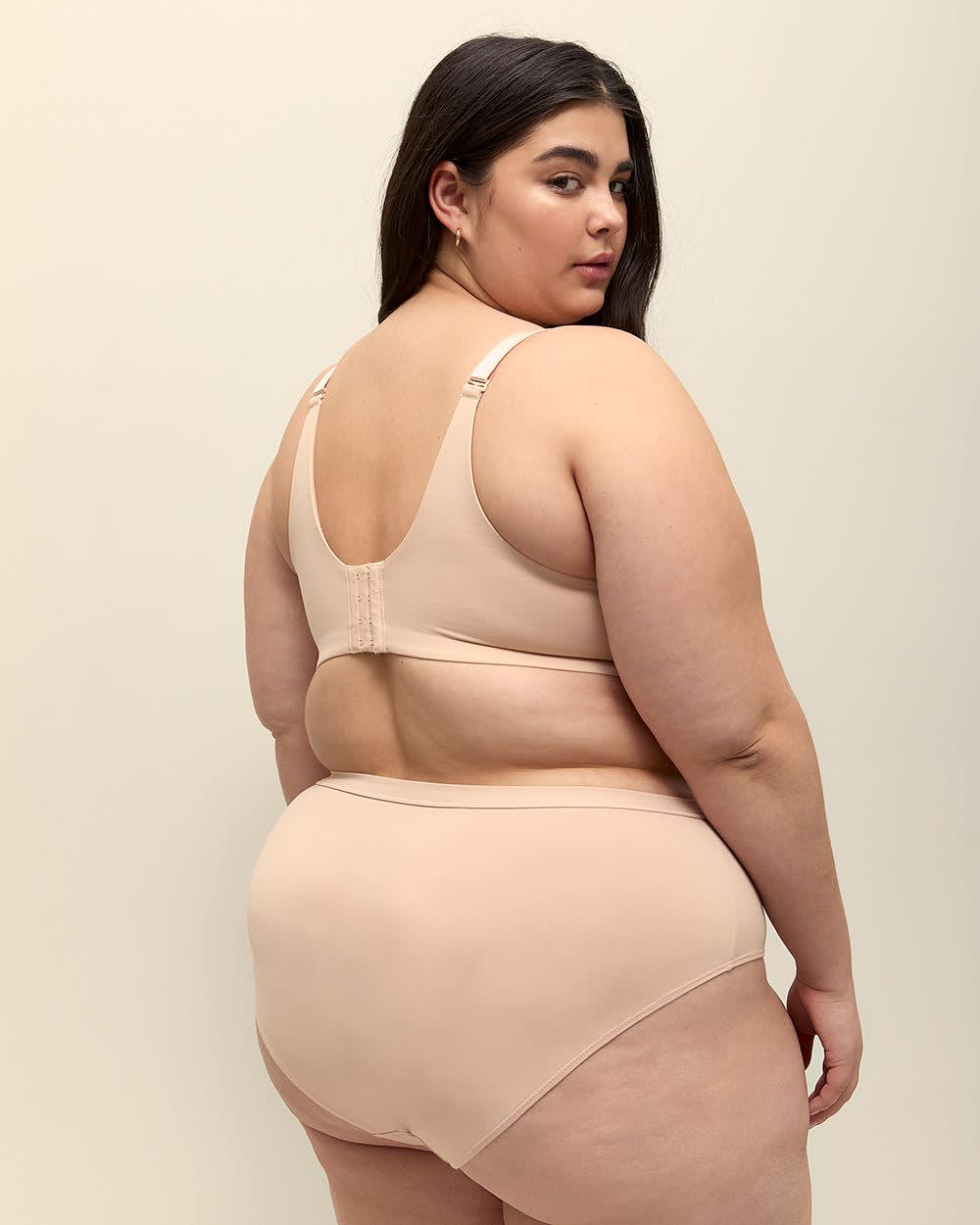 Soutien-gorge pigeonnant en microfibre – Déesse Collection