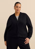 French Terry Button-Up Cardigan - Active Zone