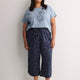 Printed Straight-Leg Capri Pyjama Pant - ti Voglio