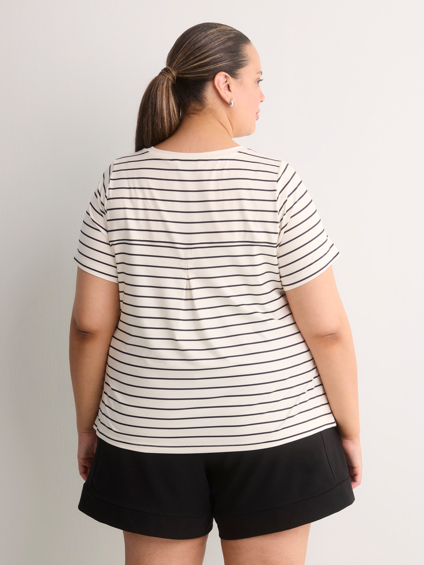 Responsible, Striped Short-Sleeve T-Shirt - Active Zone