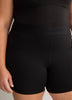 Short de vélo noir taille haute On The Go - Fabletics