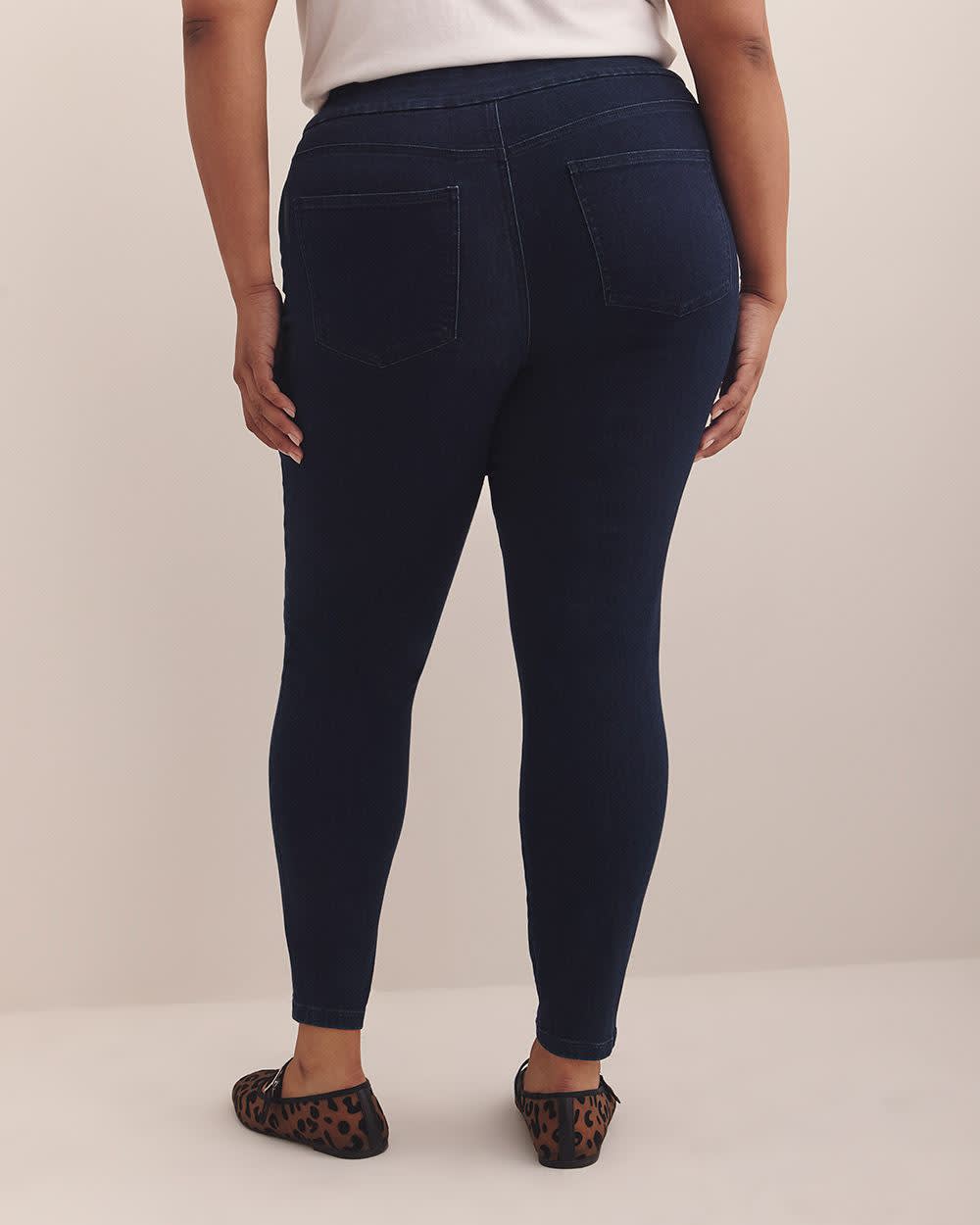 Petite, Savvy Fit Pull-On Skinny Jeans - d/C Jeans