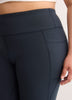 Coloured Cotton-Knit Essential Yoga Pant - Active Zone