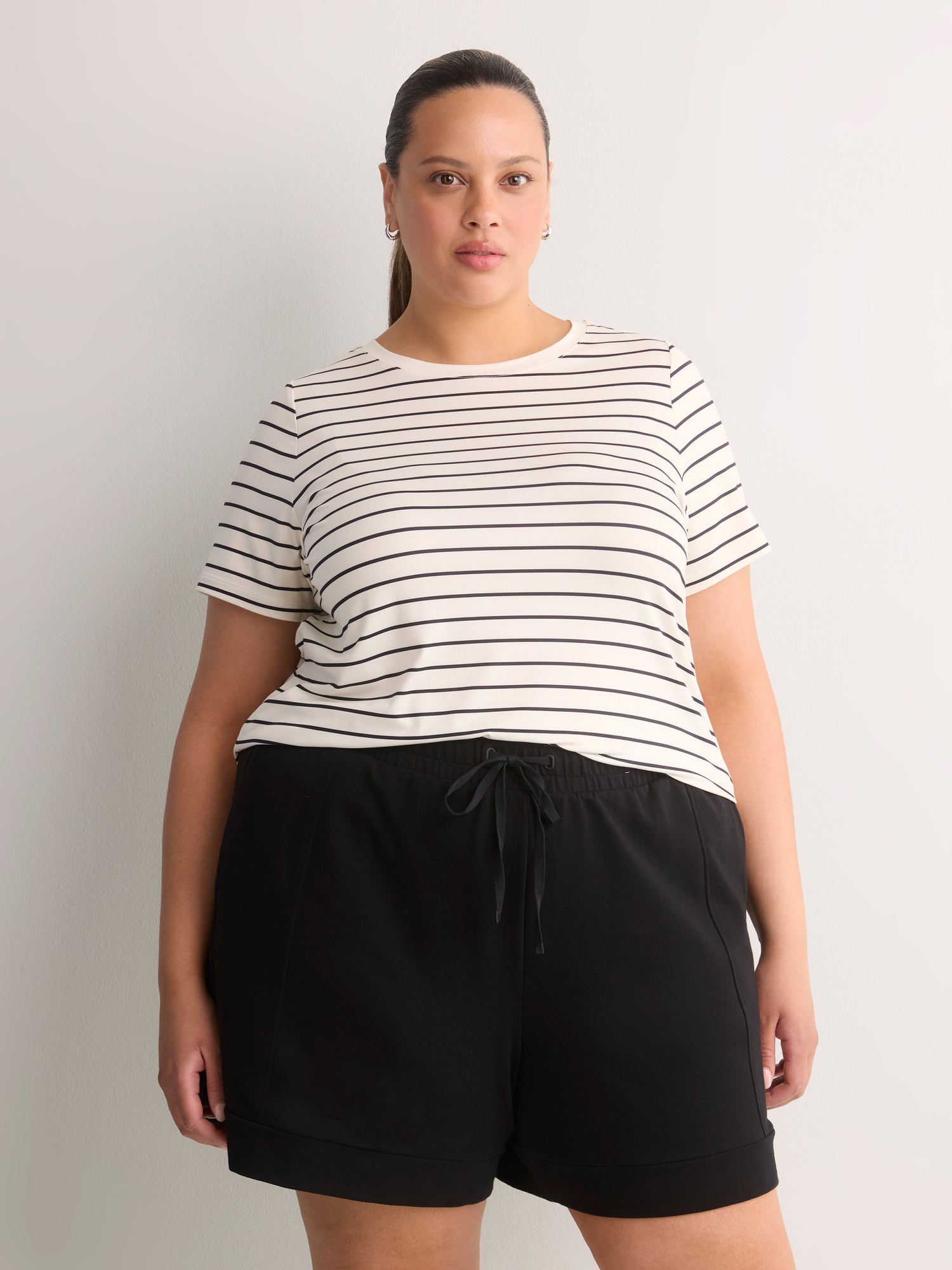 Responsible, Striped Short-Sleeve T-Shirt - Active Zone