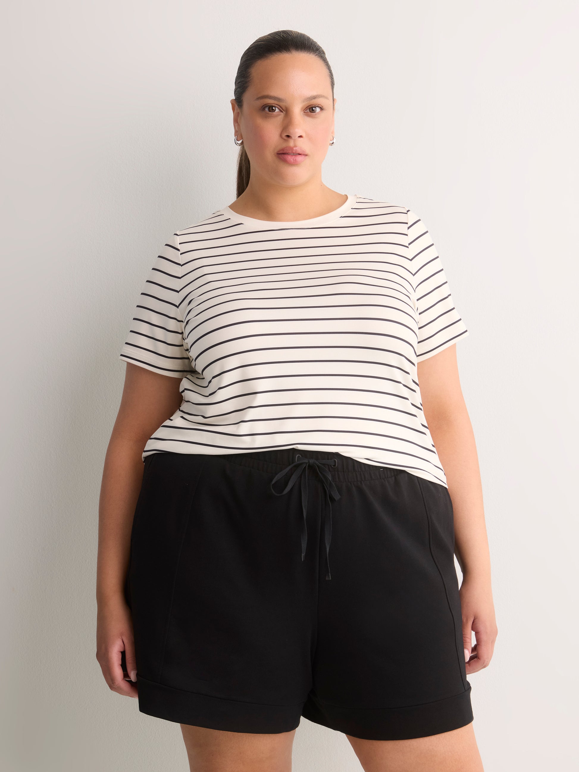 Responsible, Striped Short-Sleeve T-Shirt - Active Zone