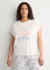 Snoopy Sleeveless Pyjama T-Shirt - ti Voglio