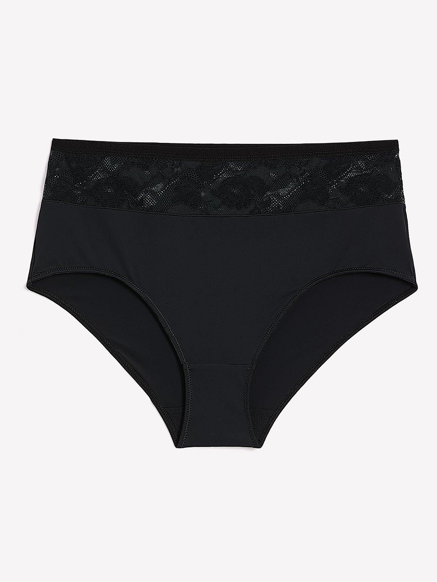 Essential Microfiber Brief with Lace - Déesse Collection