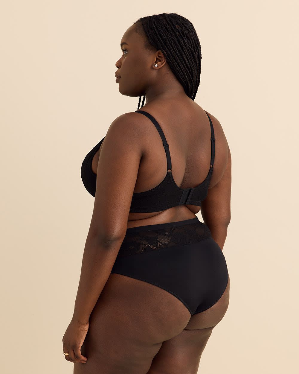 Soutien-gorge balconnet en dentelle, avec armatures - Déesse Collection