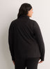 Responsible, Double Knit Mock-Neck Zipper Jacket - Active Zone