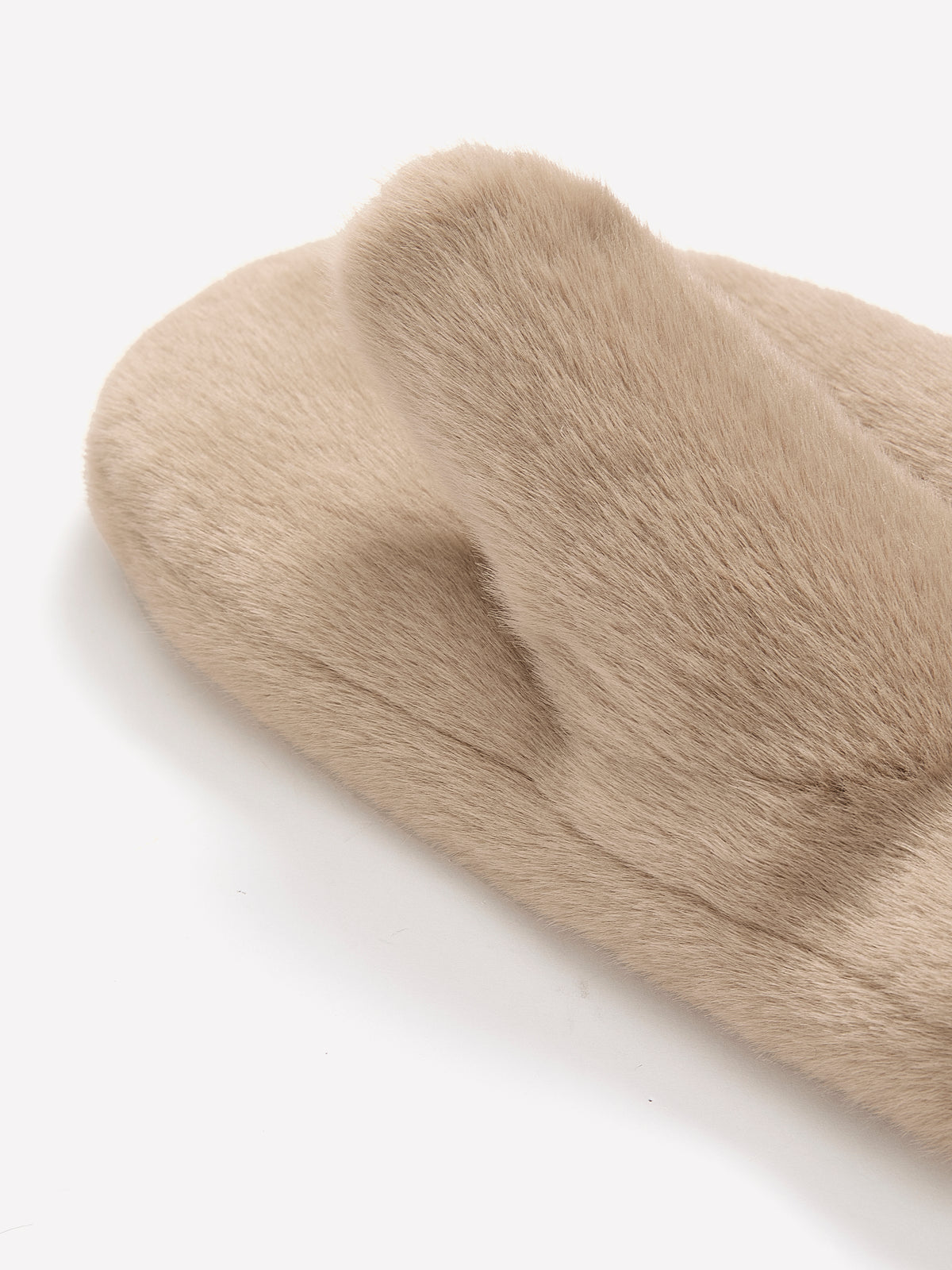Faux-Fur Mittens