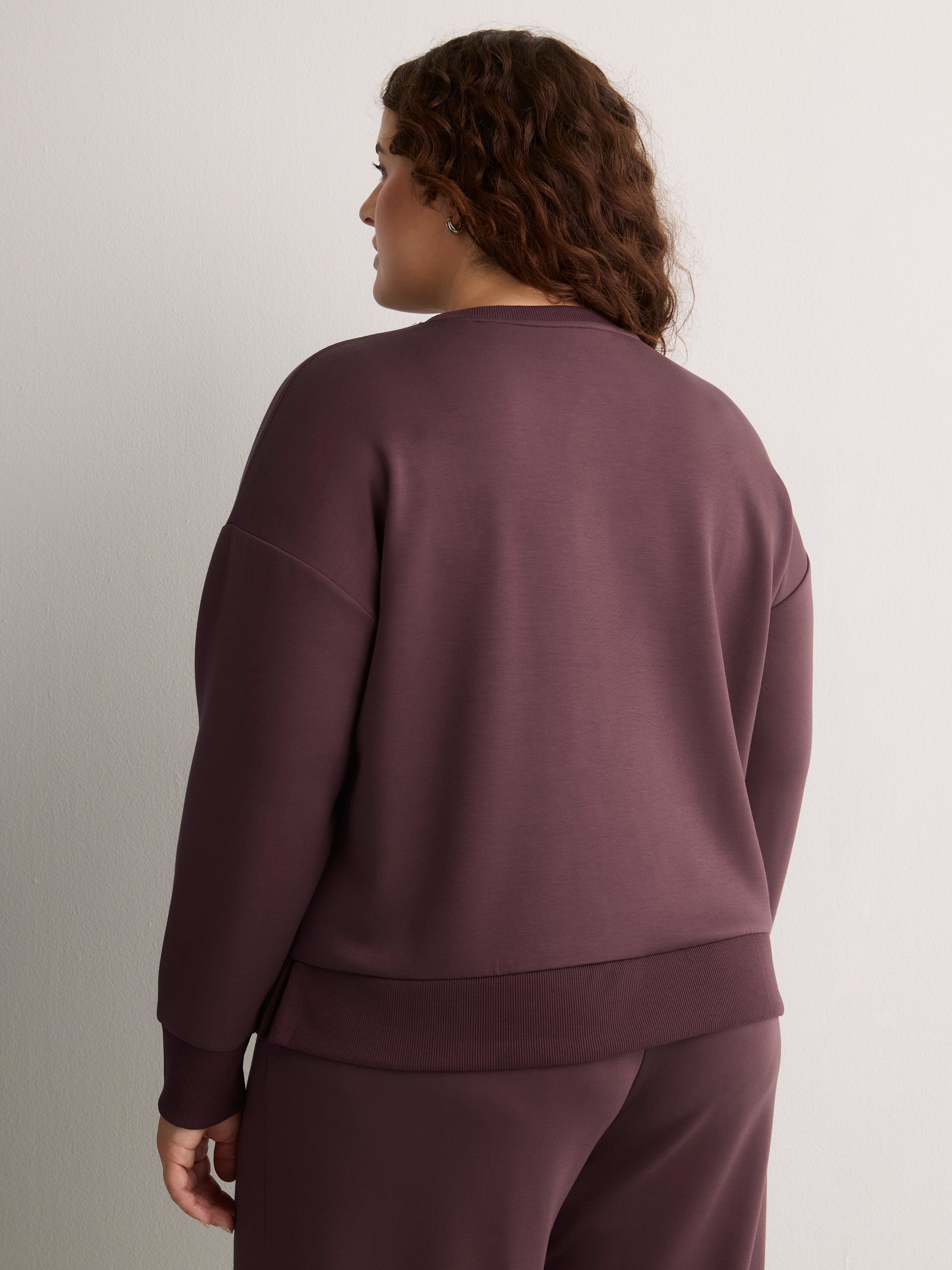 Responsible, Brown Crew Neck Sweatshirt - Active Zone