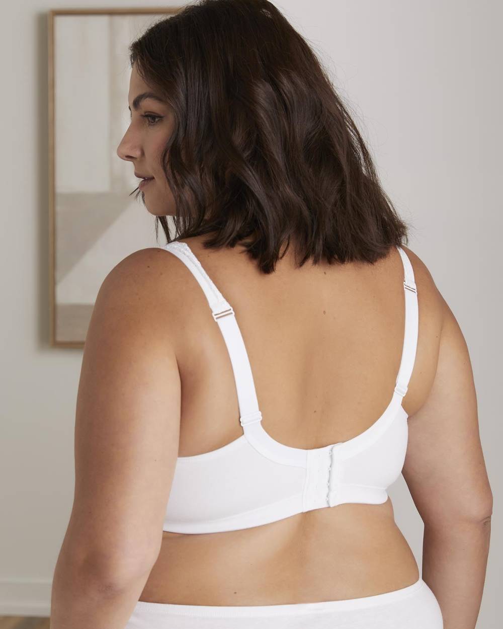 Cotton Wireless Basic Bra, 50-52 Sizes - tiVOGLIO