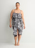 Printed Pareo With Tassels Details