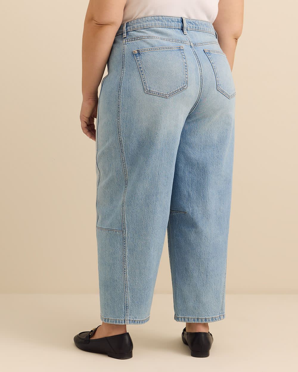 Jean taille haute à jambe ballon - d/C JEANS