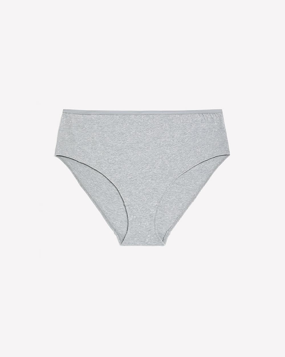 Culotte échancrée en coton à imprimé de coeurs - ti Voglio