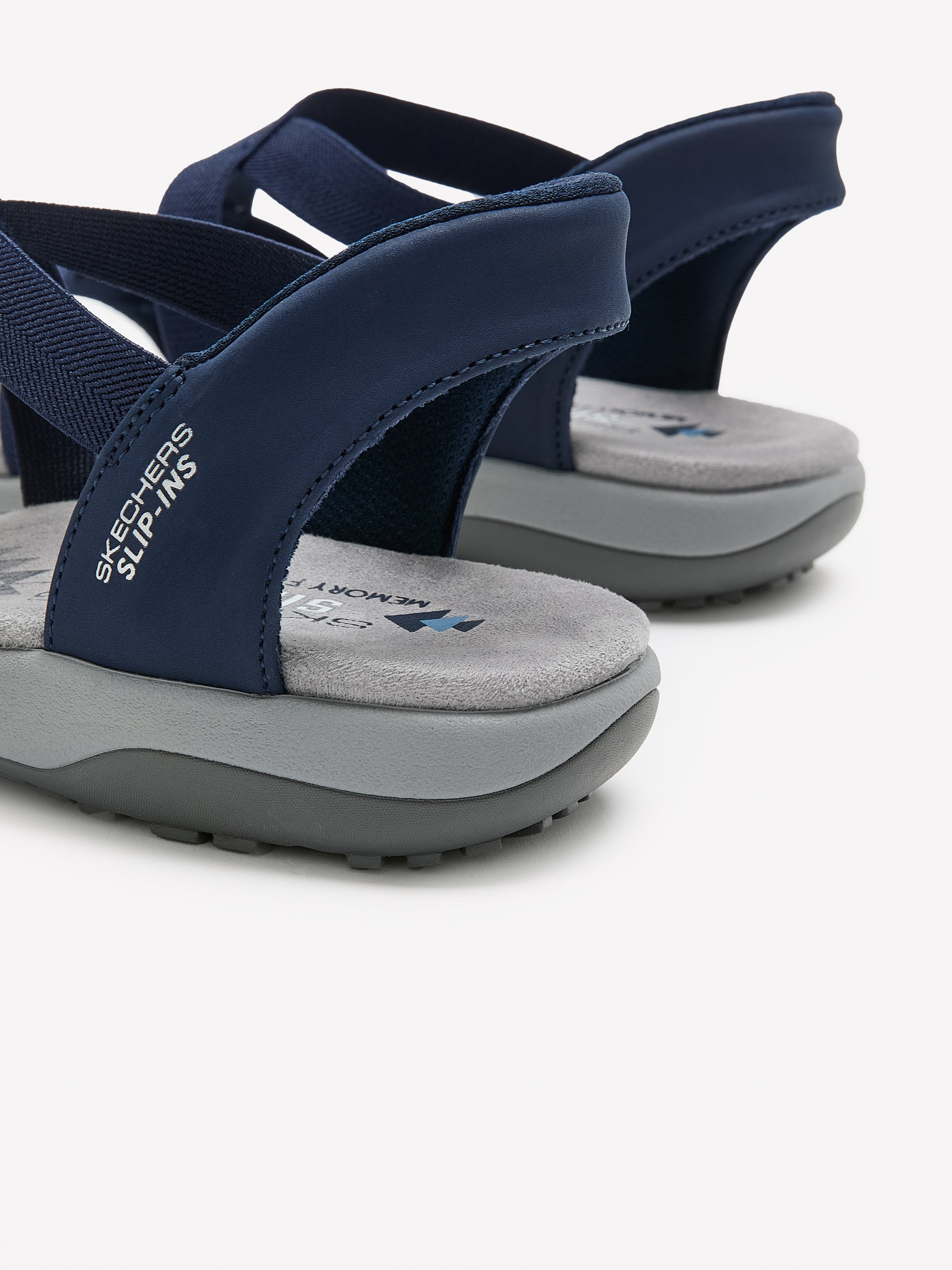 Wide Width, Reggae Slim Stretch Flex Sandal - Skechers