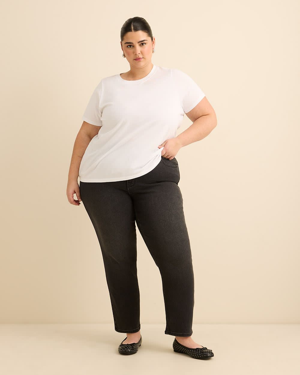 Jean classique à taille moyenne et jambe ajustée - d/C Jeans