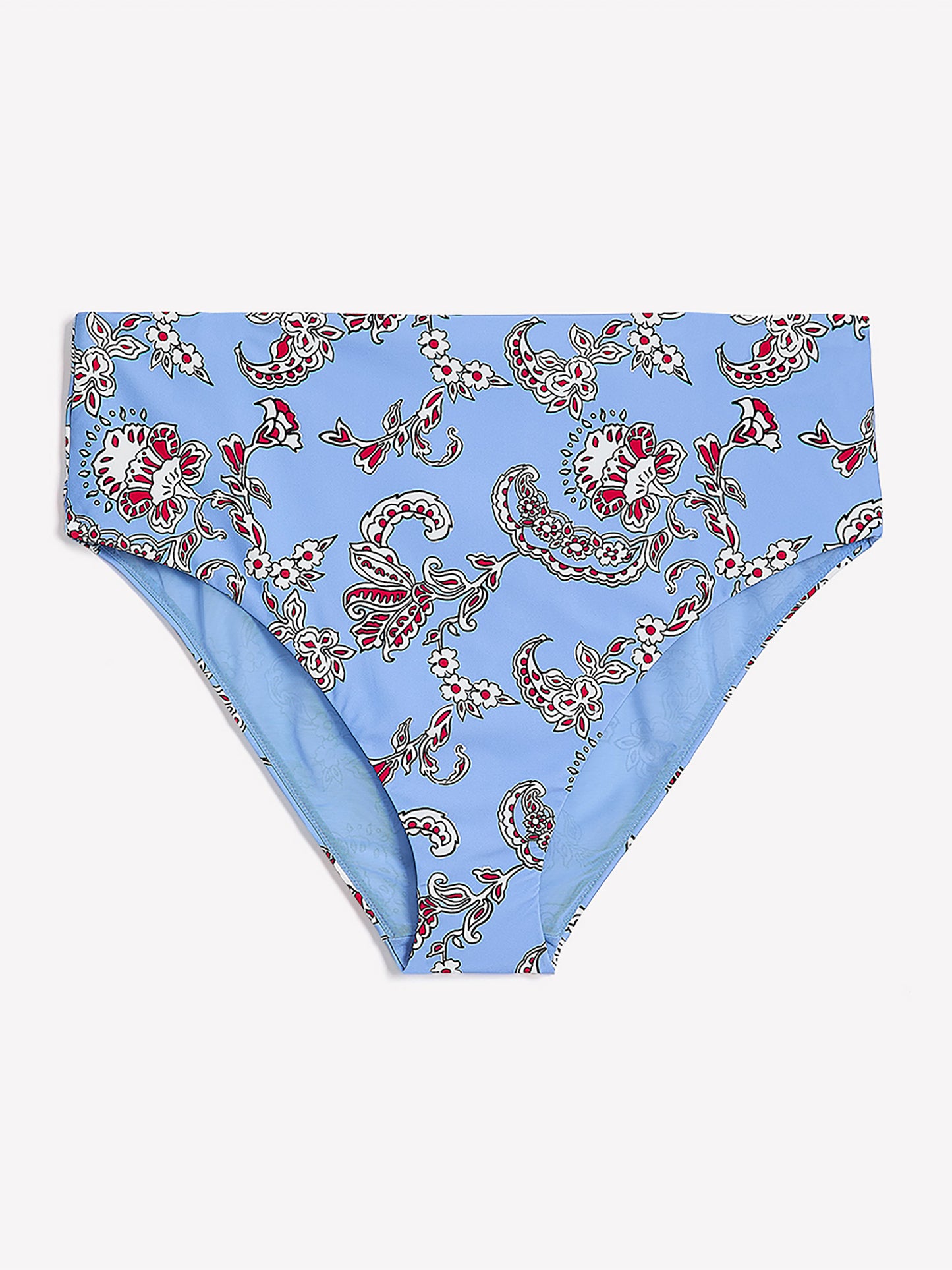 Printed High-Rise Swim Brief