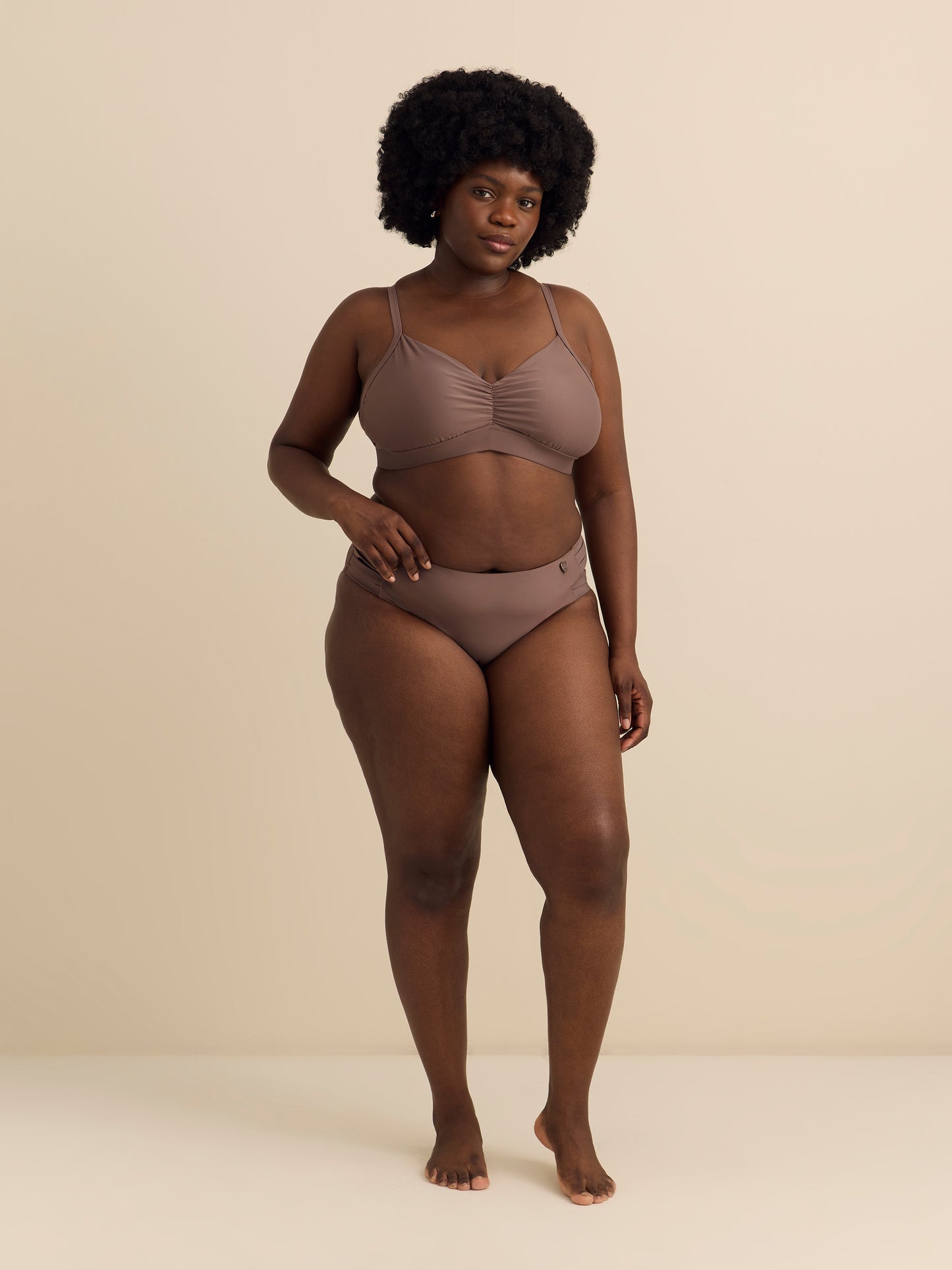 Culotte de maillot taille haute Retro - Body Glove