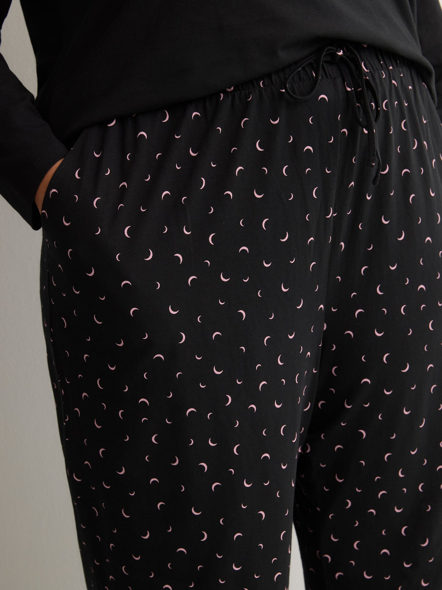 Printed Straight-Leg Cotton Knit Pyjama Pant - tVOGLIO