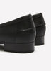 Wide Width, Juliet Beat Black Leather Low-Heel Shoe - Clarks