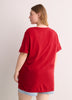 Responsible, Boyfriend-Fit Tee with Slits
