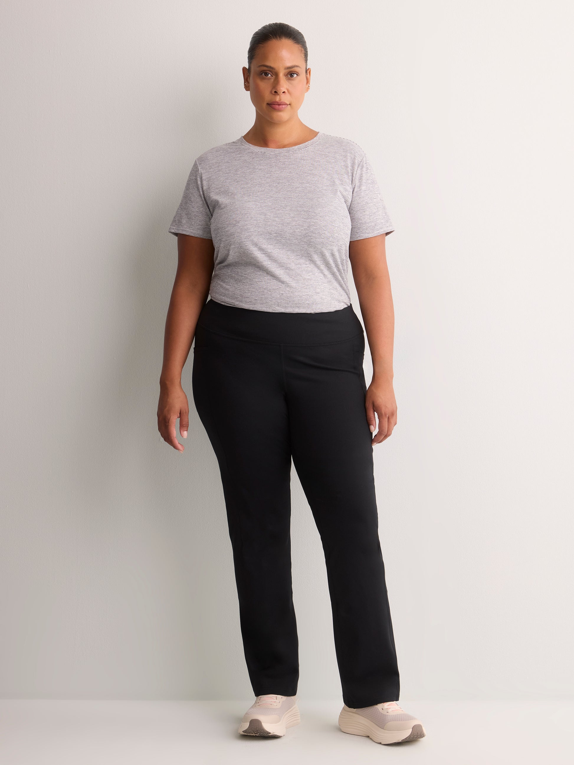 Petite, Go Walk Ultra Stretch Bootcut Active Pant - Skechers