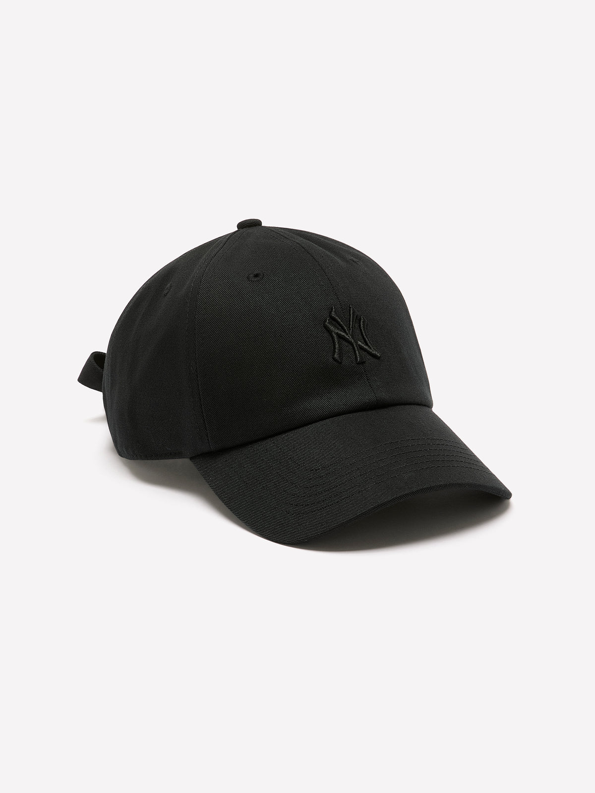 Yankees Cotton Cap with Back Bow Detail