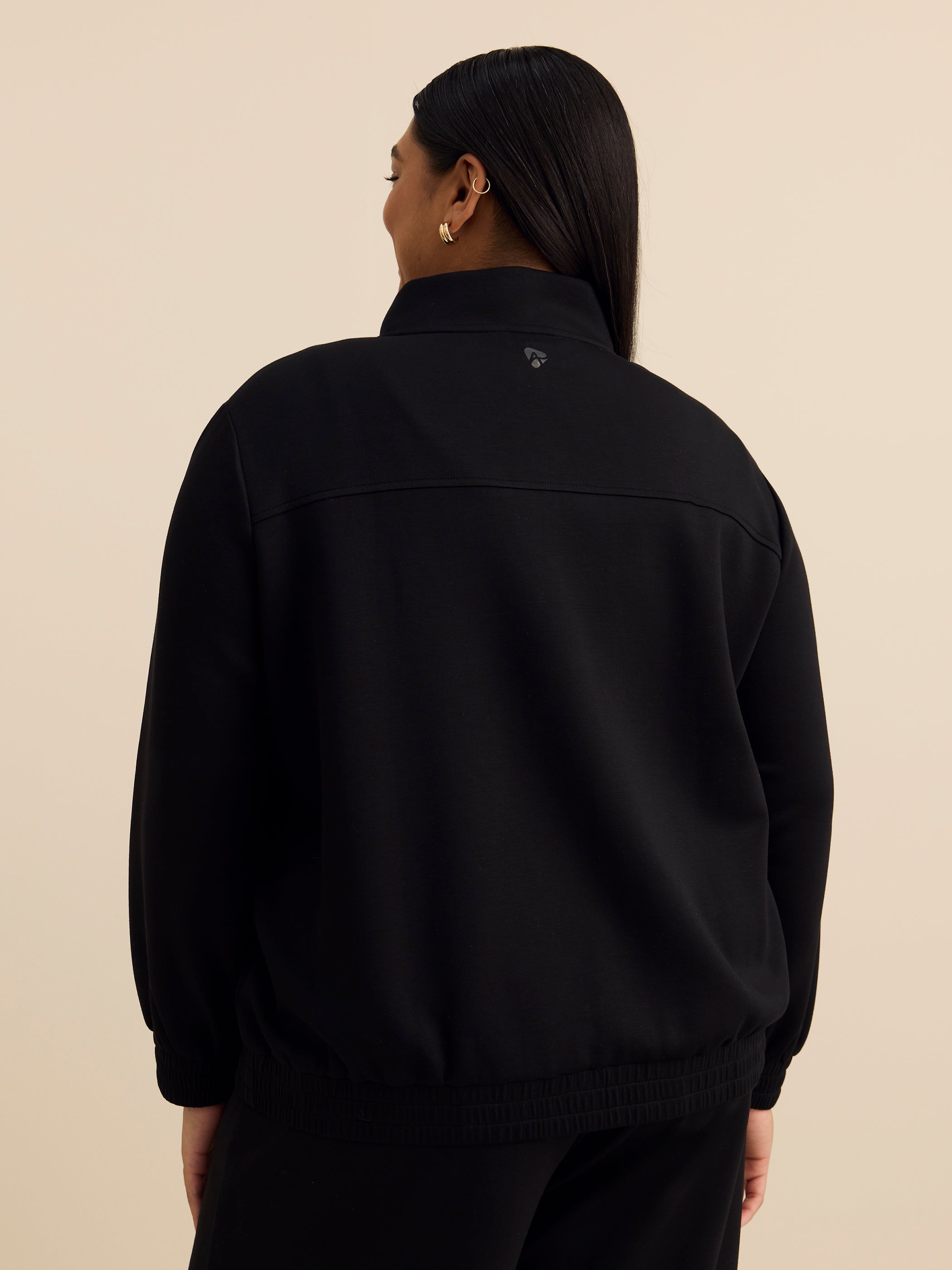 Responsible, Mock Neck Zipped Jacket - Active Zone