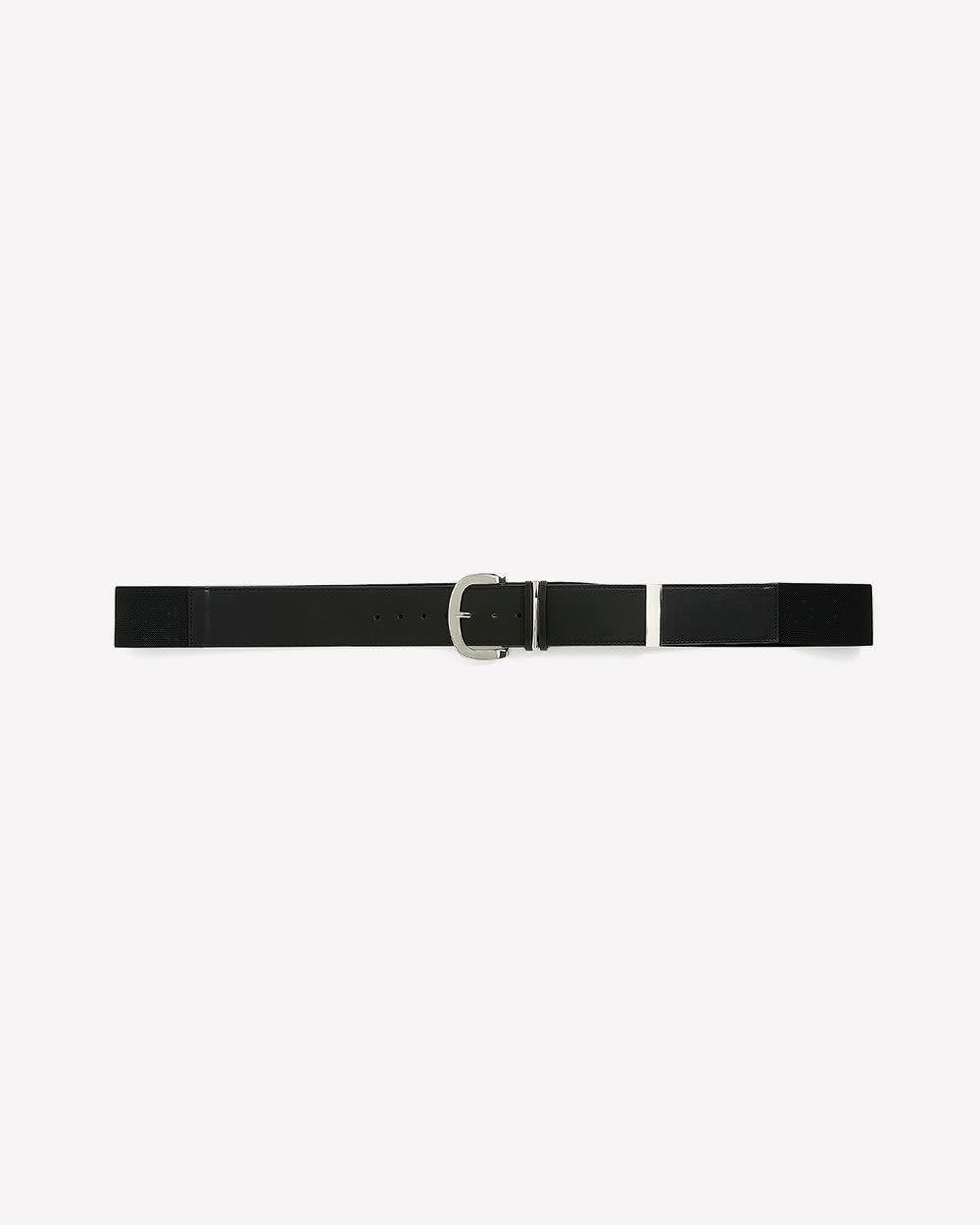 Black Elastic Belt