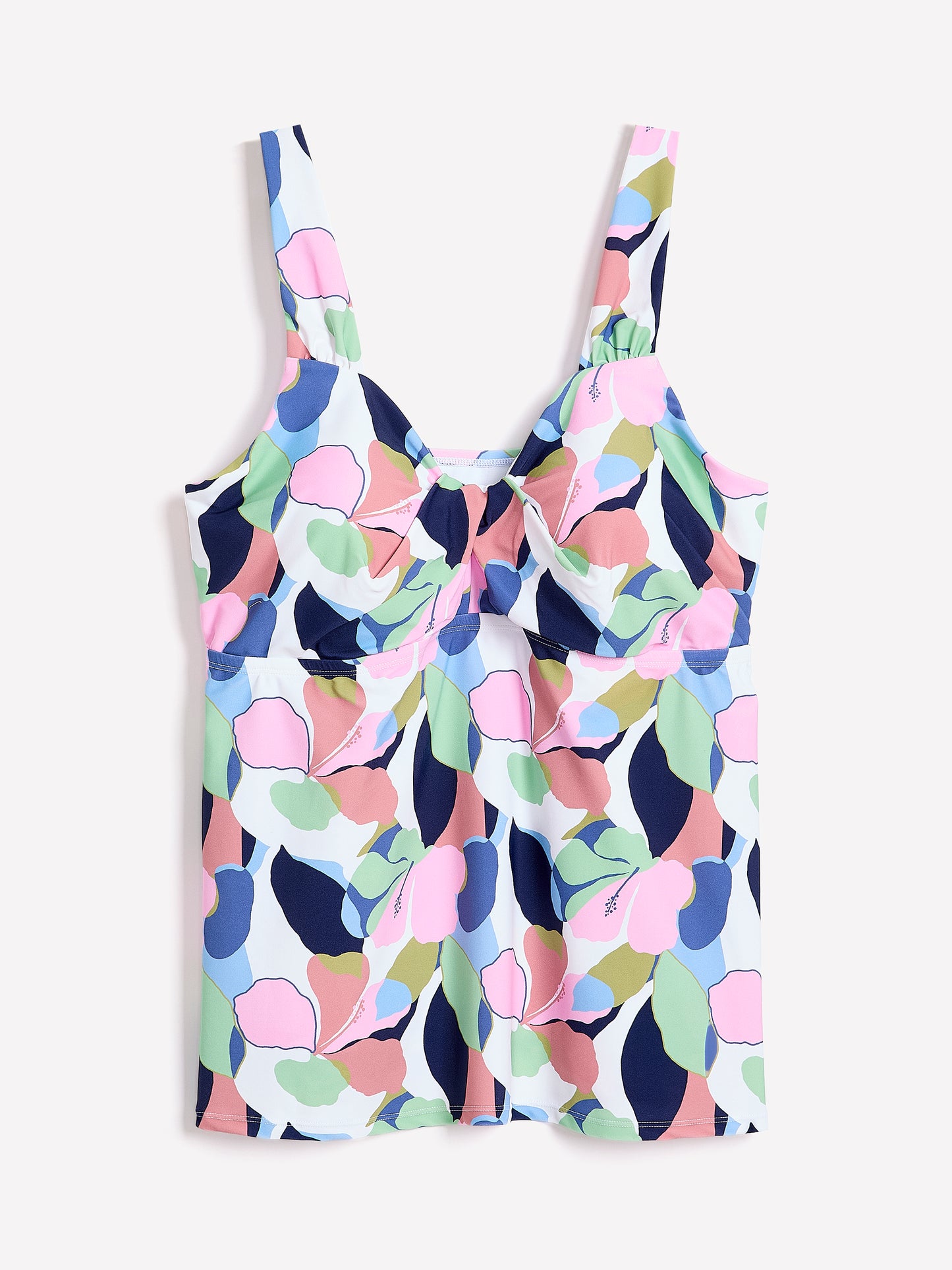 Haut tankini fleuri Rimini - Raisins Curve