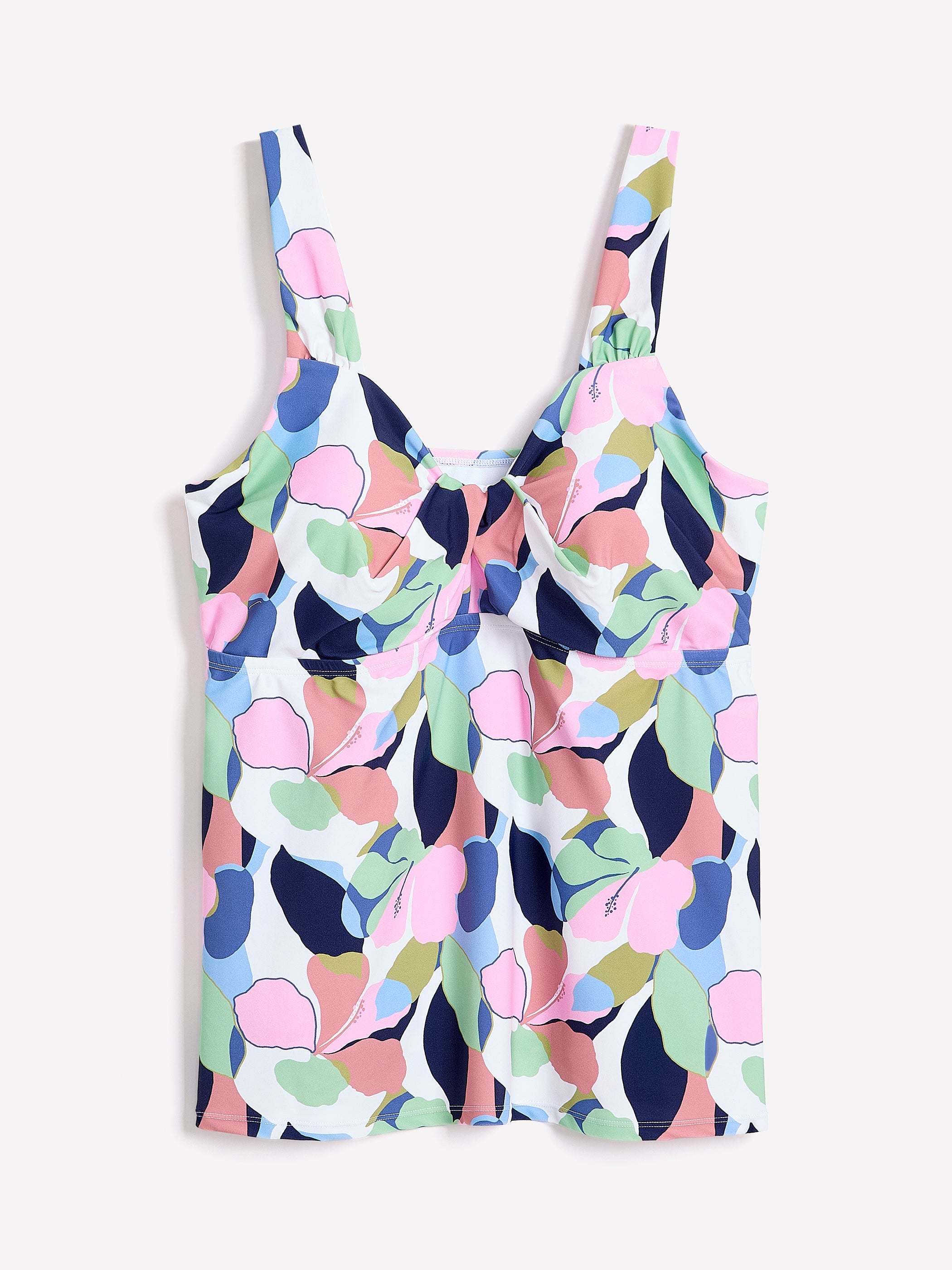 Haut tankini fleuri Rimini - Raisins Curve