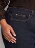 Classic-Fit High-Rise Bootcut Denim Pant - d/C jeans
