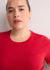 Crewneck Short-Sleeve Knit Top