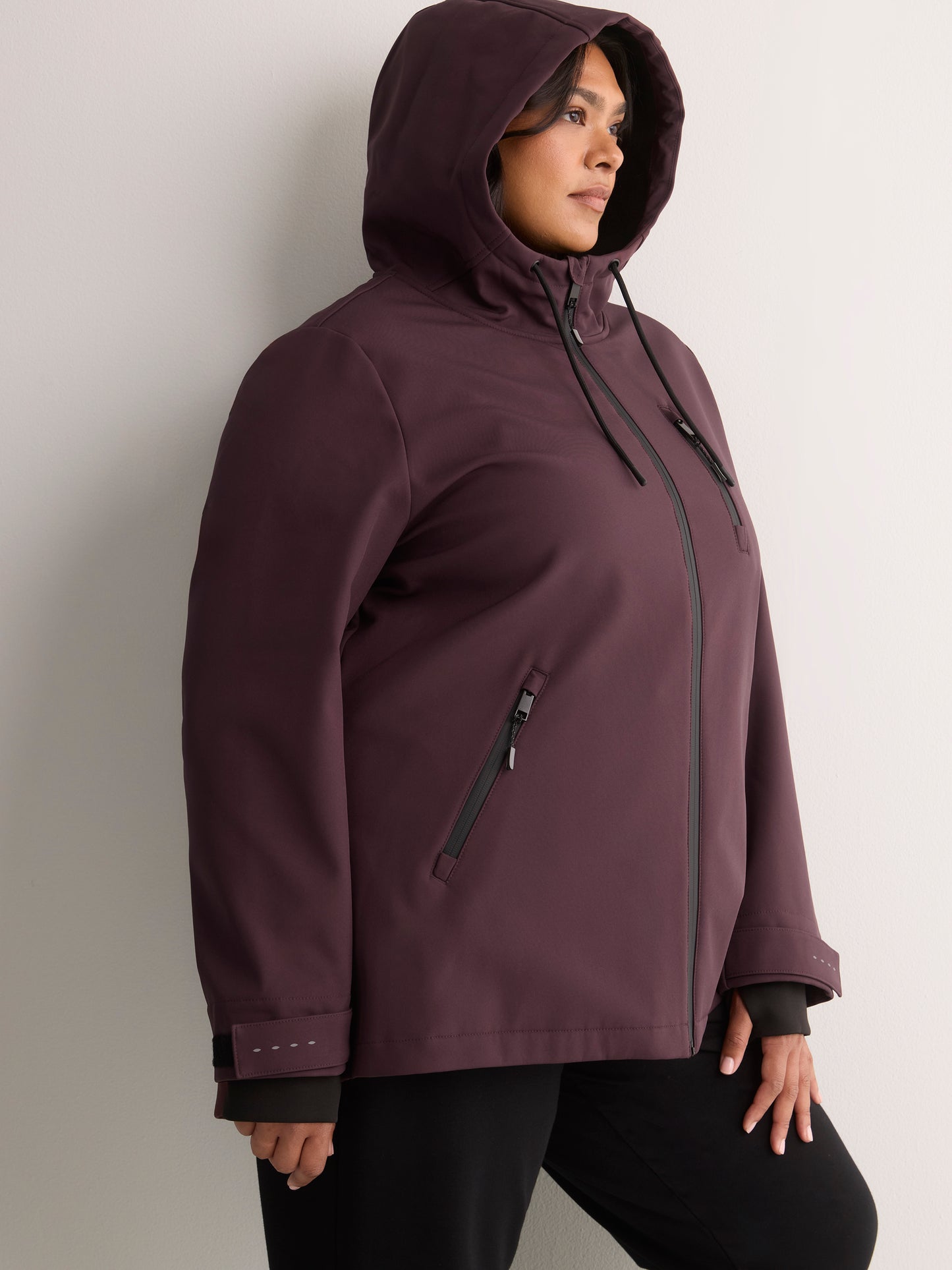 Softshell Hooded Jacket - Active Zone
