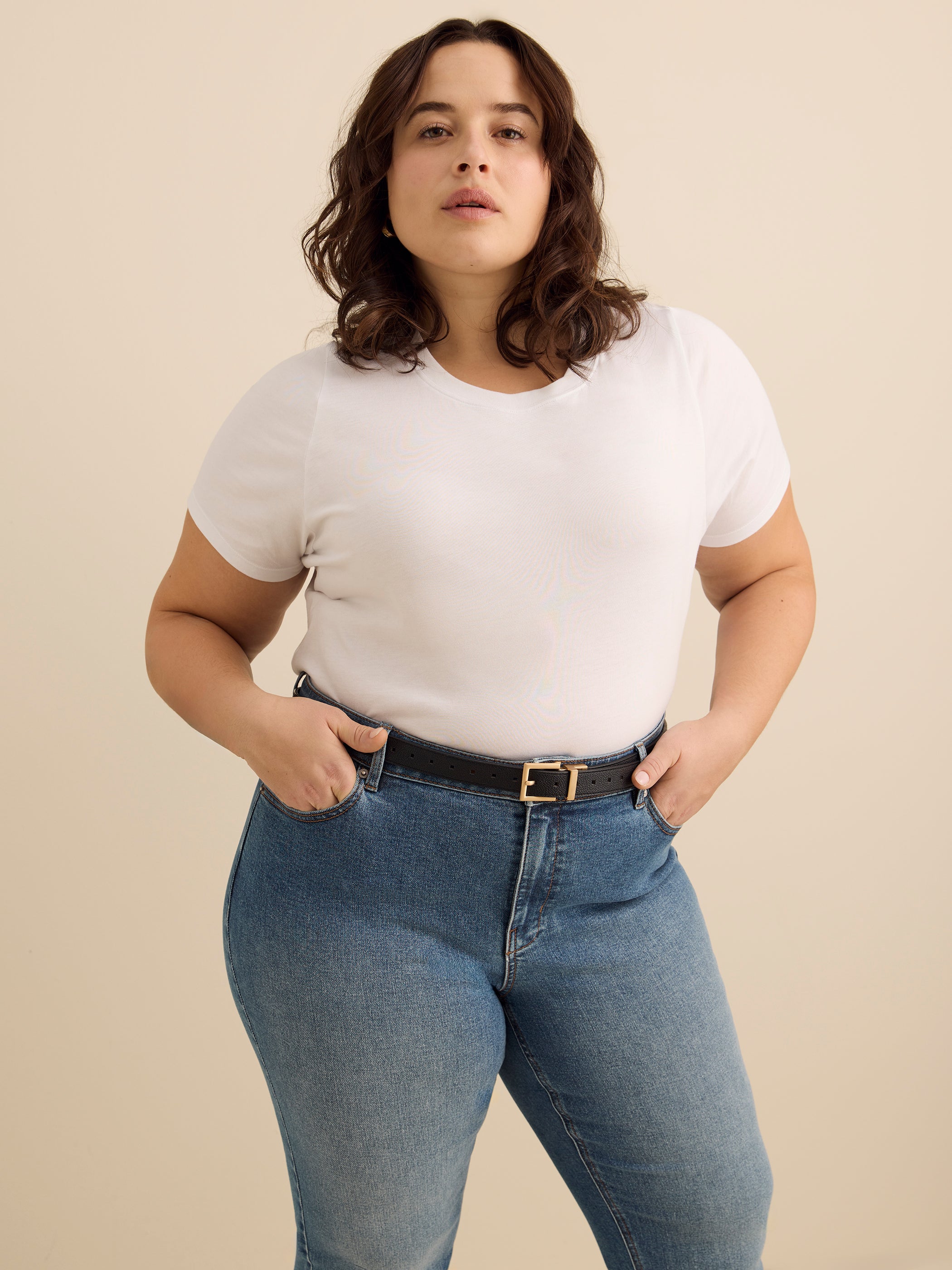 Jean classique à taille moyenne et jambe ajustée - d/C Jeans