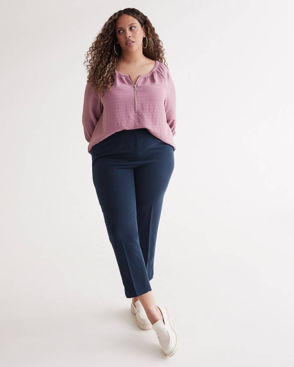 Tapered-Leg City Pant