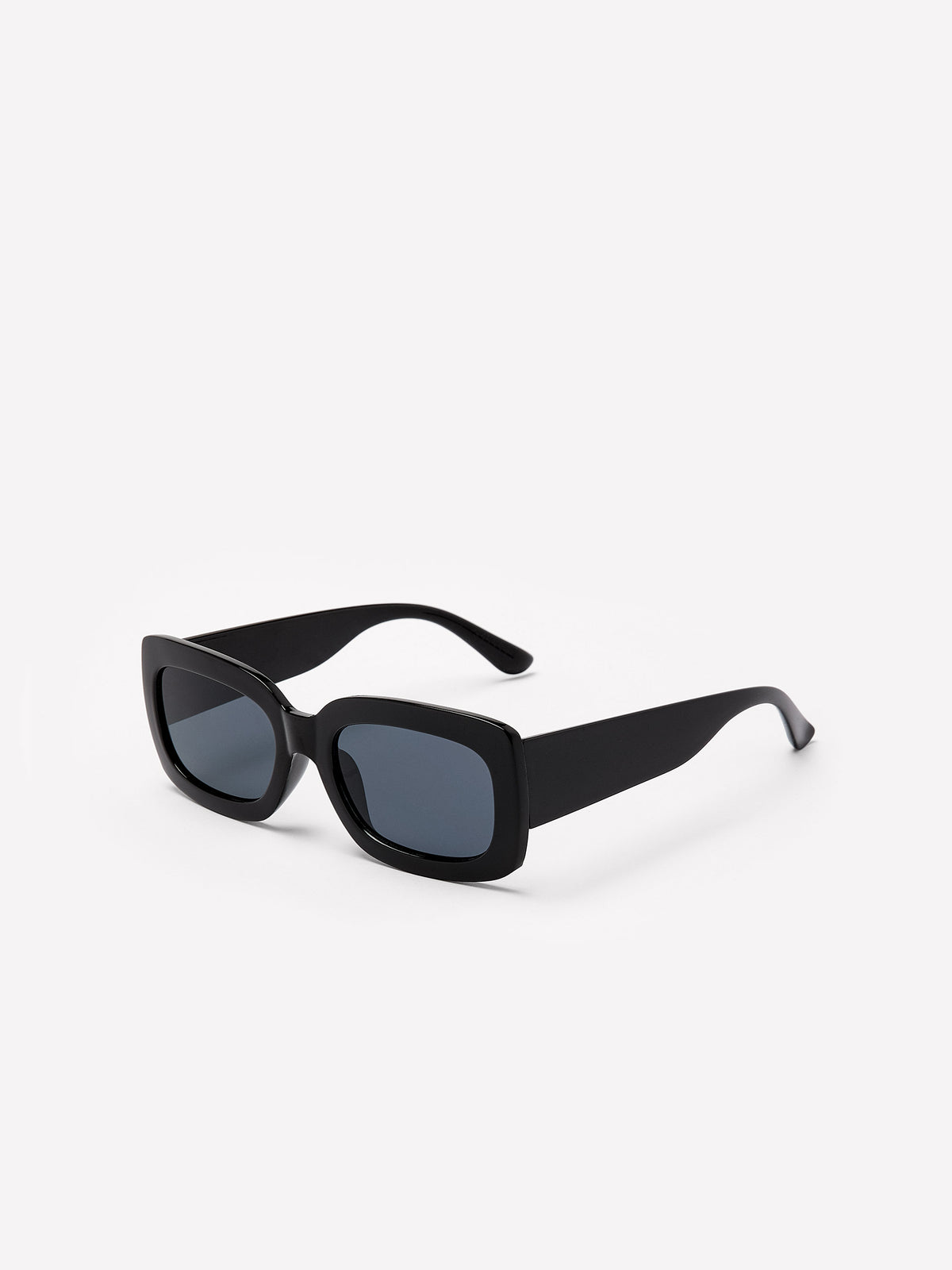 Black Square Extra-Large-Temple Sunglasses