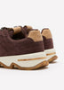 Espadrille Kinetic Ember Lux en suède mauve foncé, taille régulière - Sorel