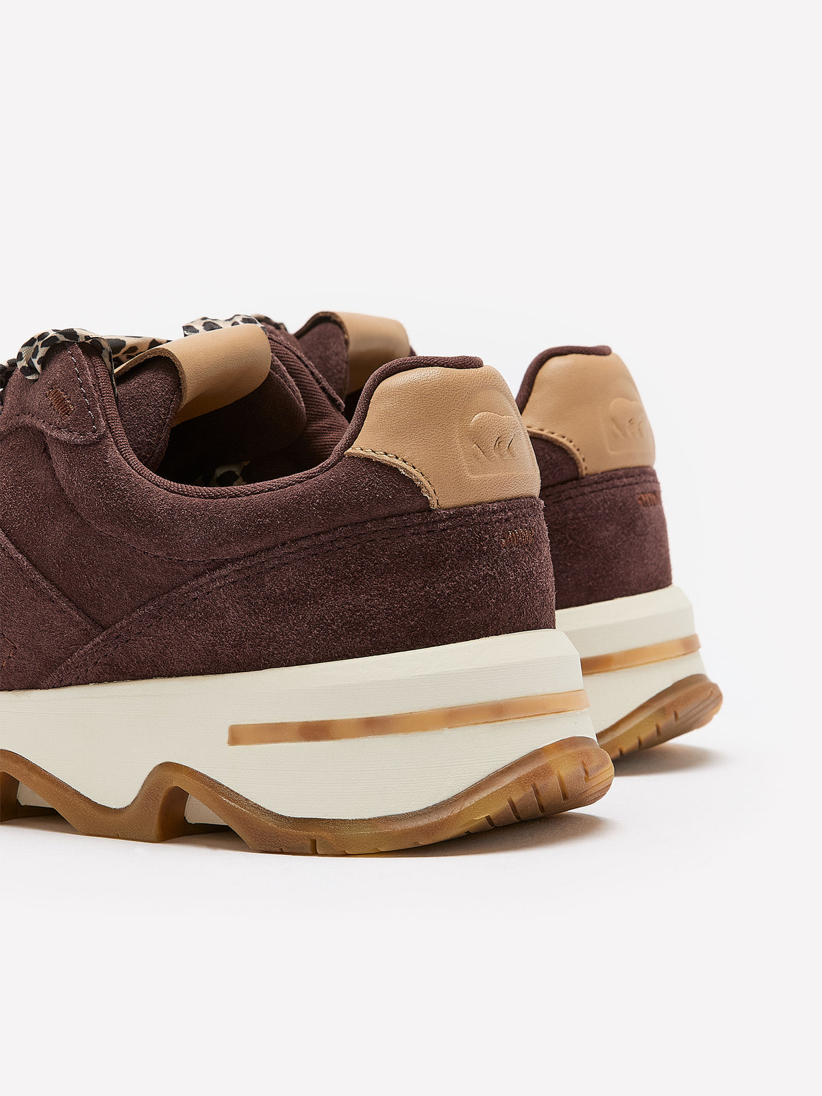 Regular Width, Dark Mauve Suede Kinetic Ember Lux Sneaker - Sorel