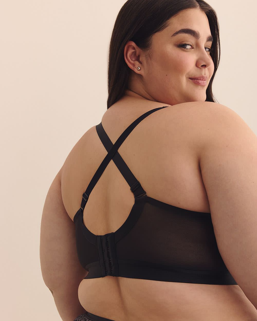 Cheetah-Print Wireless Padded T-Shirt Bra - Déesse Collection