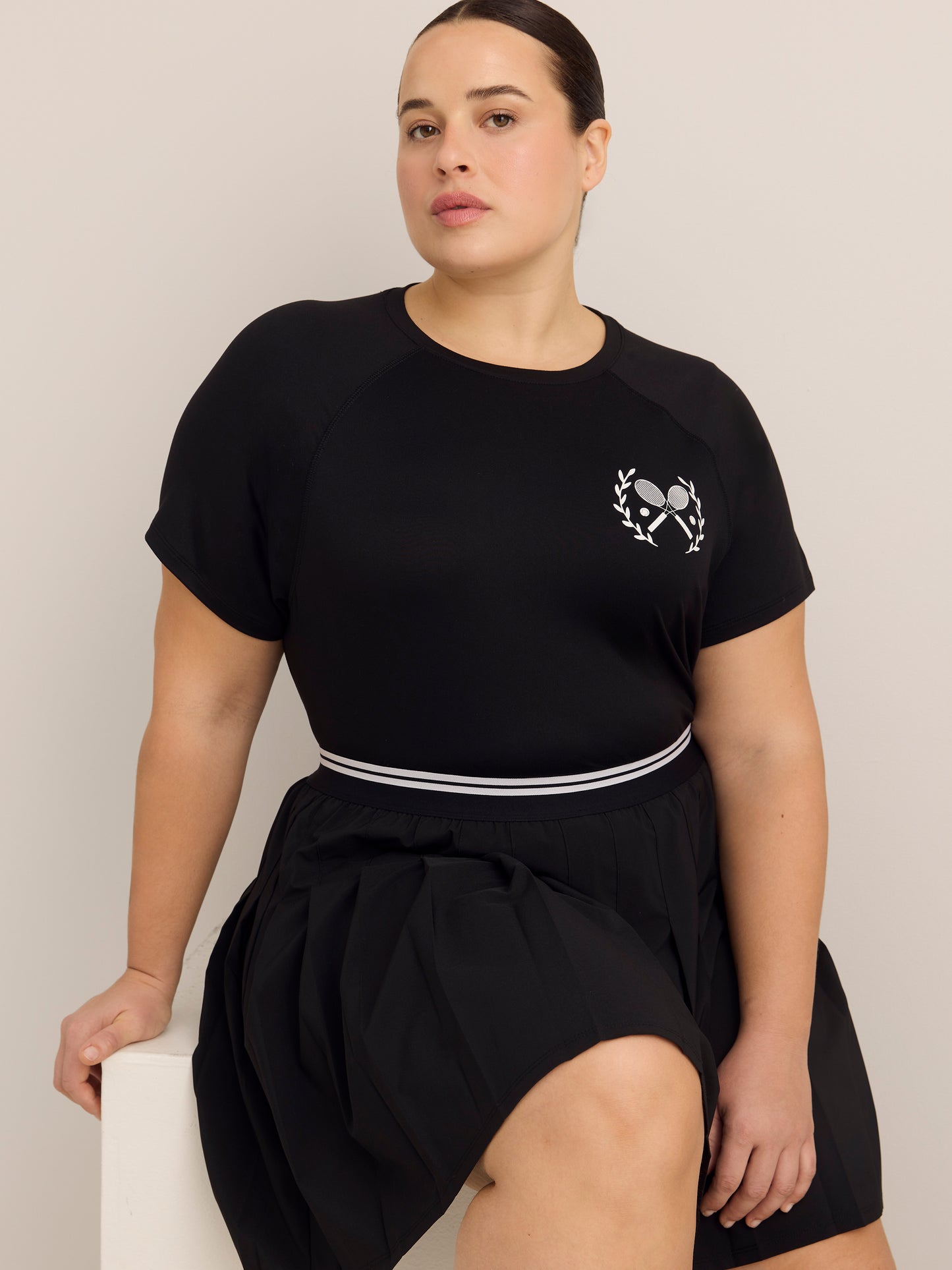 Responsible, Dark Pleated Skort - Active Zone