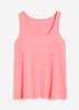 Pink Rib Tank Top and Strawberry Plaid Boxer Pyjama Set - ti Voglio