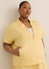 Responsible, Half-Zip High-Neck Cap-Sleeve Sweatshirt - Active Zone