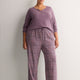 Printed Straight-Leg Cotton Knit Pyjama Pant - tVOGLIO