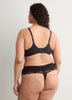 Unlined Underwire Bra with Mesh - Déesse Collection